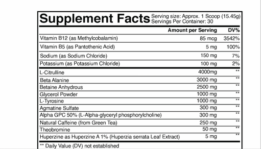 HI Pressure Pre-Workout